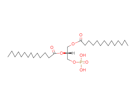 Tetradecanoic acid,1,1'-[(1R)-1-[(phosphonooxy)methyl]-1,2-ethanediyl] ester
