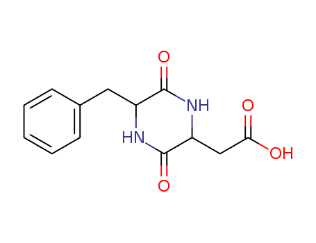 3-carboxymethyl-6-benzyl-2,5-diketopiperazine