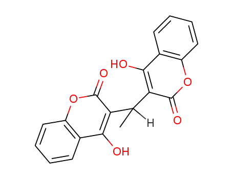 3,3'-ethylidenebis[4-hydroxy-2-benzopyrone]