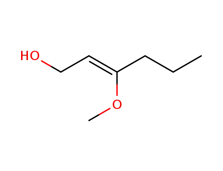 Molecular Structure of 112698-02-9 (2-Hexen-1-ol, 3-methoxy-)