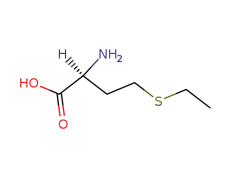 (2S)-2-azaniumyl-4-ethylsulfanylbutanoate