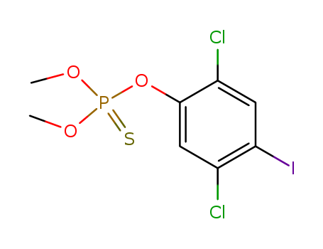 Phosphorothioic acid,O-(2,5-dichloro-4-iodophenyl) O,O-dimethyl ester
