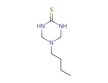 1,3,5-Triazine-2(1H)-thione, 5-butyltetrahydro-