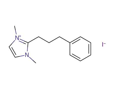1,3-dimethyl-2-(3-phenylpropyl)-1H-imidazolium iodide