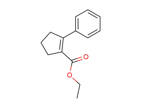 Molecular Structure of 27326-83-6 (ethyl 2-phenyl-1-cyclopentene-1-carboxylate)