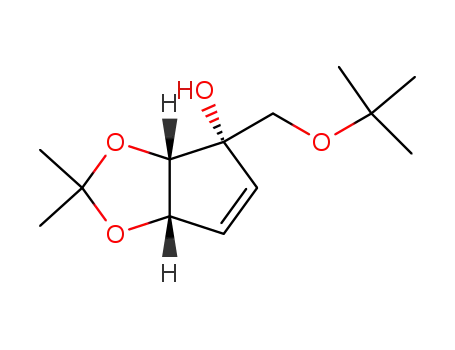 (1R,2S,3S)-1-(tert-butoxymethyl)-2,3-(isopropylidenedioxy)-4-cyclopenten-1-ol