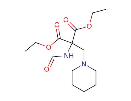 formylamino-piperidinomethyl-malonic acid diethyl ester