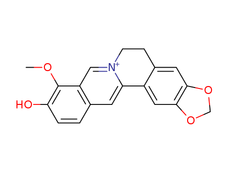 10-hydroxy-9-methoxy-5,6-dihydro[1,3]dioxolo[4,5-g]isoquino[3,2-a]isoquinolin-7-ium