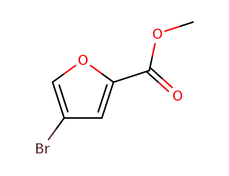 Molecular Structure of 58235-80-6 (METHYL4-BROMOFURAN-2-CARBOXYLATE)