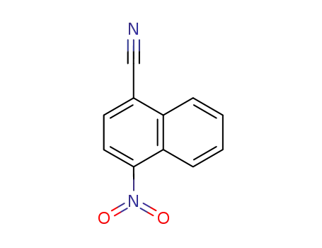 Molecular Structure of 23245-63-8 (1-Cyano-4-nitronaphthalene)