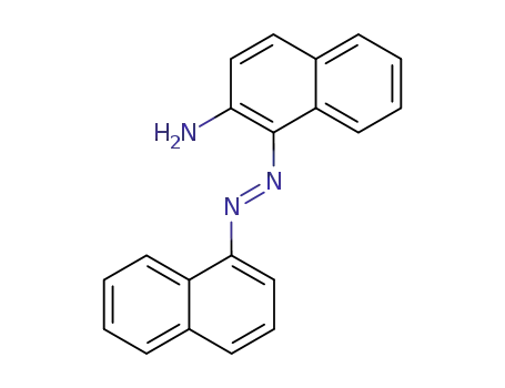 Molecular Structure of 59823-87-9 (2-Amino[1,1'-azobisnaphthalene])