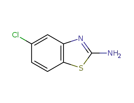 Molecular Structure of 20358-00-3 (2-AMINO-5-CHLOROBENZOTHIAZOLE)