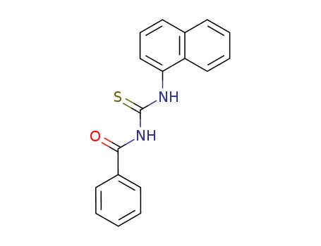 Benzamide, N-[(1-naphthalenylamino)thioxomethyl]-