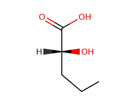 Molecular Structure of 6450-97-1 (Pentanoic acid,2-hydroxy-)