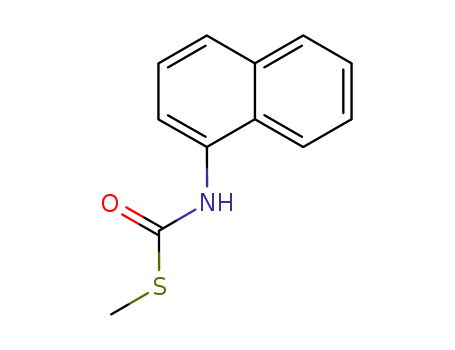 Carbamothioic acid,1-naphthalenyl-, S-methyl ester (9CI) cas  6944-89-4