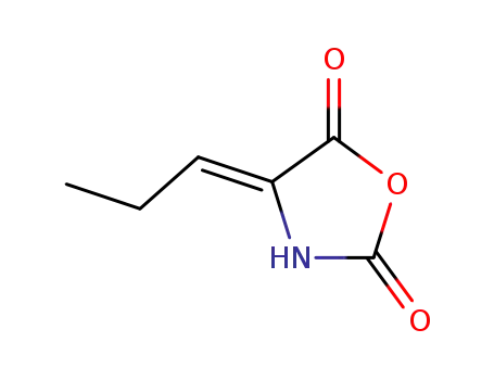 2,5-Oxazolidinedione, 4-propylidene-, (Z)-