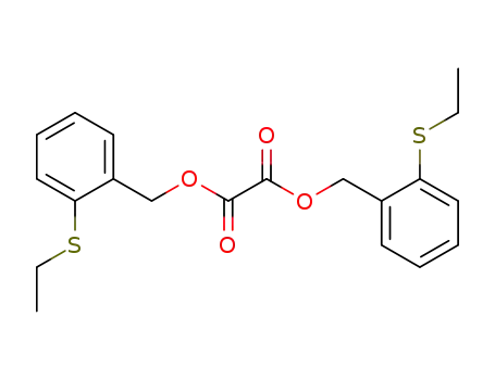 Molecular Structure of 345652-13-3 (bis-<2-(ethylthio)benzyl> oxalate)