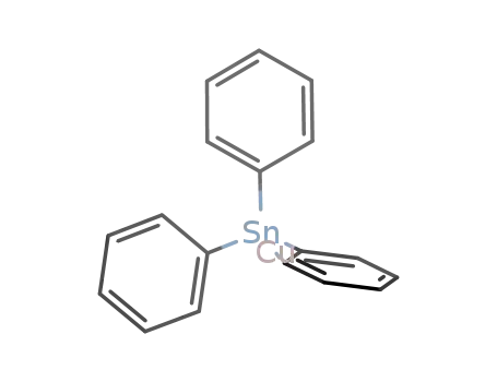 Molecular Structure of 83569-22-6 ((C<sub>6</sub>H<sub>5</sub>)3SnCu)
