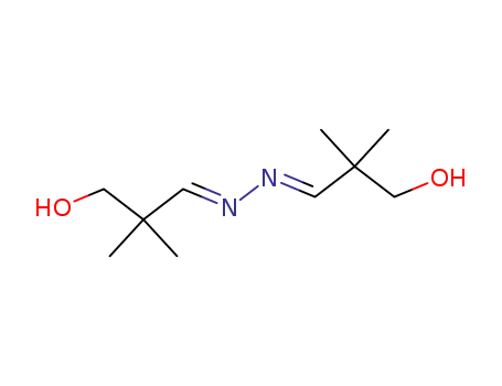 Molecular Structure of 59676-94-7 (bis-(3-hydroxy-2,2-dimethyl-propylidene)-hydrazine)