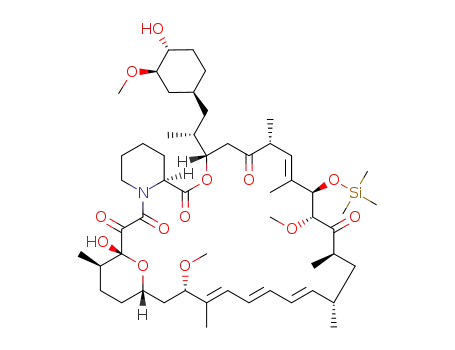 Molecular Structure of 331810-10-7 (31-(trimethylsilylether)rapamycin)