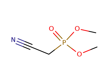Molecular Structure of 21658-92-4 (DIMETHYL(CYANOMETHYL)PHOSPHONATE)