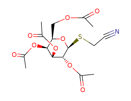 Cyanomethyl 2,3,4,6-Tetra-O-acetyl-1-thio- -D-galactopyranoside