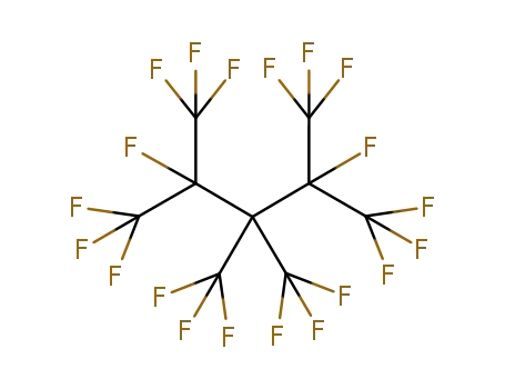 Molecular Structure of 120615-52-3 (perfluoro-2,3,3,4-tetramethylpentane)
