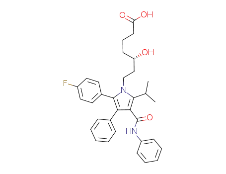 Molecular Structure of 887196-26-1 (3'-deshydroxy atorvastatin)