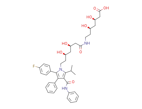 Molecular Structure of 887196-24-9 (Atorvastatin EP IMpurity F)