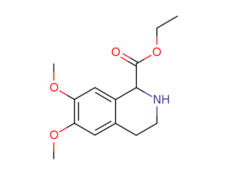 Ethyl 6,7-dimethoxy-1,2,3,4-tetrahydroisoquinoline-1-carboxylate