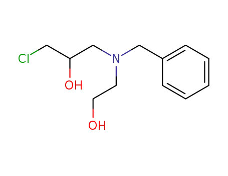1-chloro-3-[(2-hydroxyethyl)(phenylmethyl)amino]-2-propanol