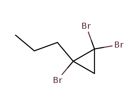 Molecular Structure of 141493-80-3 (Cyclopropane, 1,1,2-tribromo-2-propyl-)