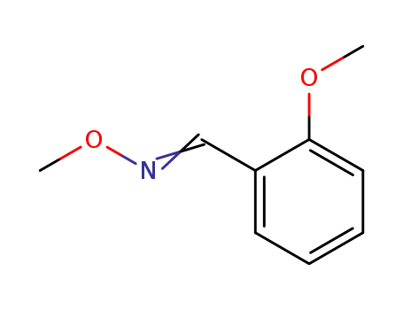 Molecular Structure of 107369-63-1 (2-methoxybenzaldehyde O-methyloxime)