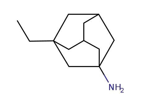 Molecular Structure of 41100-45-2 (3-ethyladamantan-1-amine)
