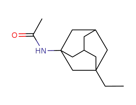 Molecular Structure of 60931-65-9 (N-acetyl-3-ethyl-1-aminoadamantane)