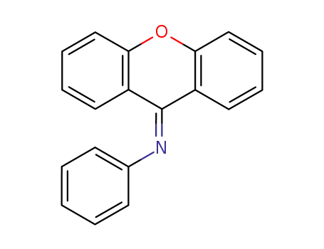 N-(9H-xanthen-9-ylidene)aniline