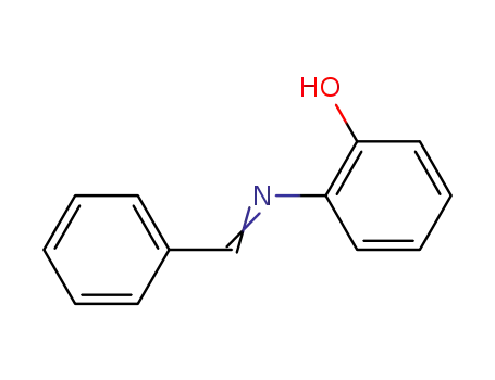 Molecular Structure of 1624-53-9 (Phenol, 2-[(E)-(phenylmethylene)amino]-)