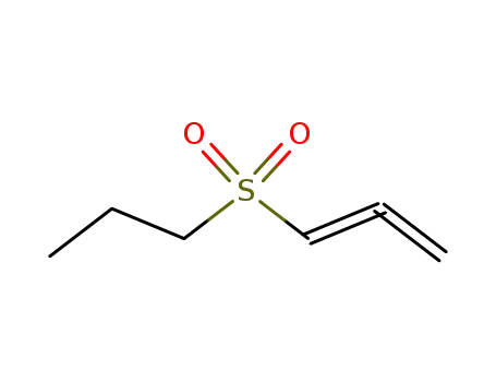 Molecular Structure of 95019-51-5 (1,2-Propadiene, 1-(propylsulfonyl)-)