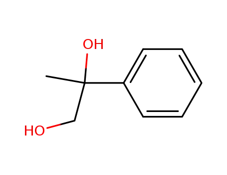 Molecular Structure of 4217-66-7 (2-Phenyl-1,2-propanediol)