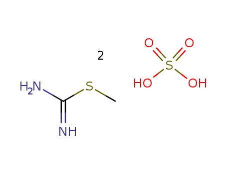 Carbamimidothioic acid, methyl ester, sulfate
