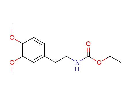 Molecular Structure of 17889-63-3 (ethyl [2-(3,4-dimethoxyphenyl)ethyl]carbamate)