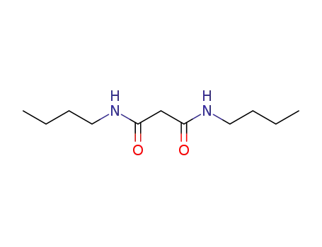 Molecular Structure of 10174-66-0 (Propanediamide,N1,N3-dibutyl-)
