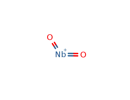 Molecular Structure of 26317-75-9 (Niobium(1+), dioxo-)