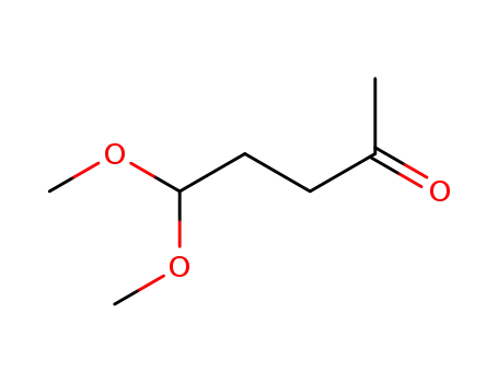 Molecular Structure of 3209-78-7 (5,5-dimethoxy-pentan-2-one)