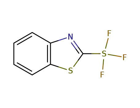 Molecular Structure of 620973-40-2 (benzothiazolyl-2-sulfur trifluoride)