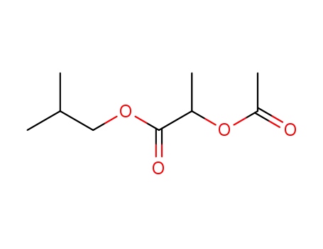Molecular Structure of 20473-76-1 (isobutyl 2-acetoxy propionate)