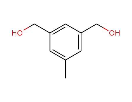 Molecular Structure of 27711-63-3 (1,3-BenzenediMethanol, 5-Methyl)