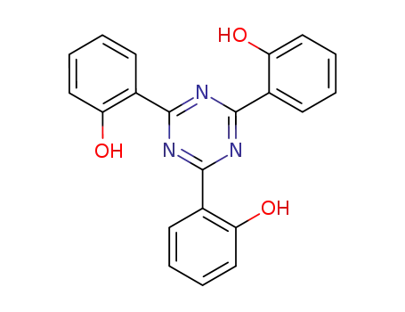 Molecular Structure of 4507-97-5 (2,4,6-tris(2-hydroxyphenyl)-1,3,5-triazine)