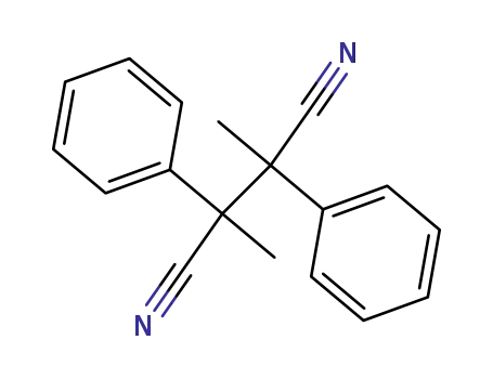 Molecular Structure of 34508-75-3 (Butanedinitrile, 2,3-dimethyl-2,3-diphenyl-)