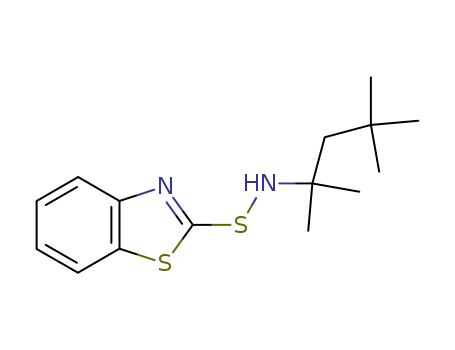2-Benzothiazolesulfenamide,N-(1,1,3,3-tetramethylbutyl)-